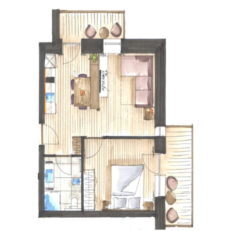 Apartament Unterweckerlerhof Santa Maddalena in Casies Zewnętrze zdjęcie