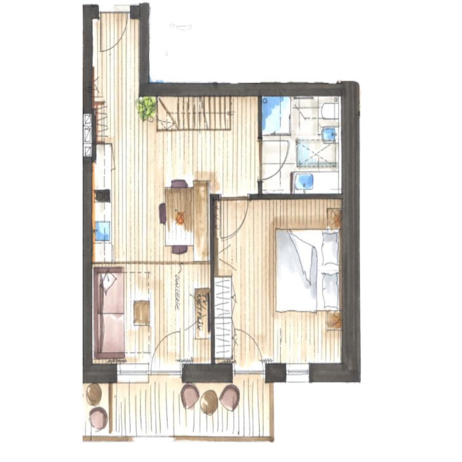 Apartament Unterweckerlerhof Santa Maddalena in Casies Zewnętrze zdjęcie